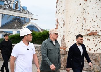 Мечеть «Ахать-Джами» в Донецке: Хуснуллин дал старт комплексному ремонту