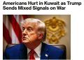Иран нанёс ответный удар по базе США в Кувейте, пострадали пятеро американских военных