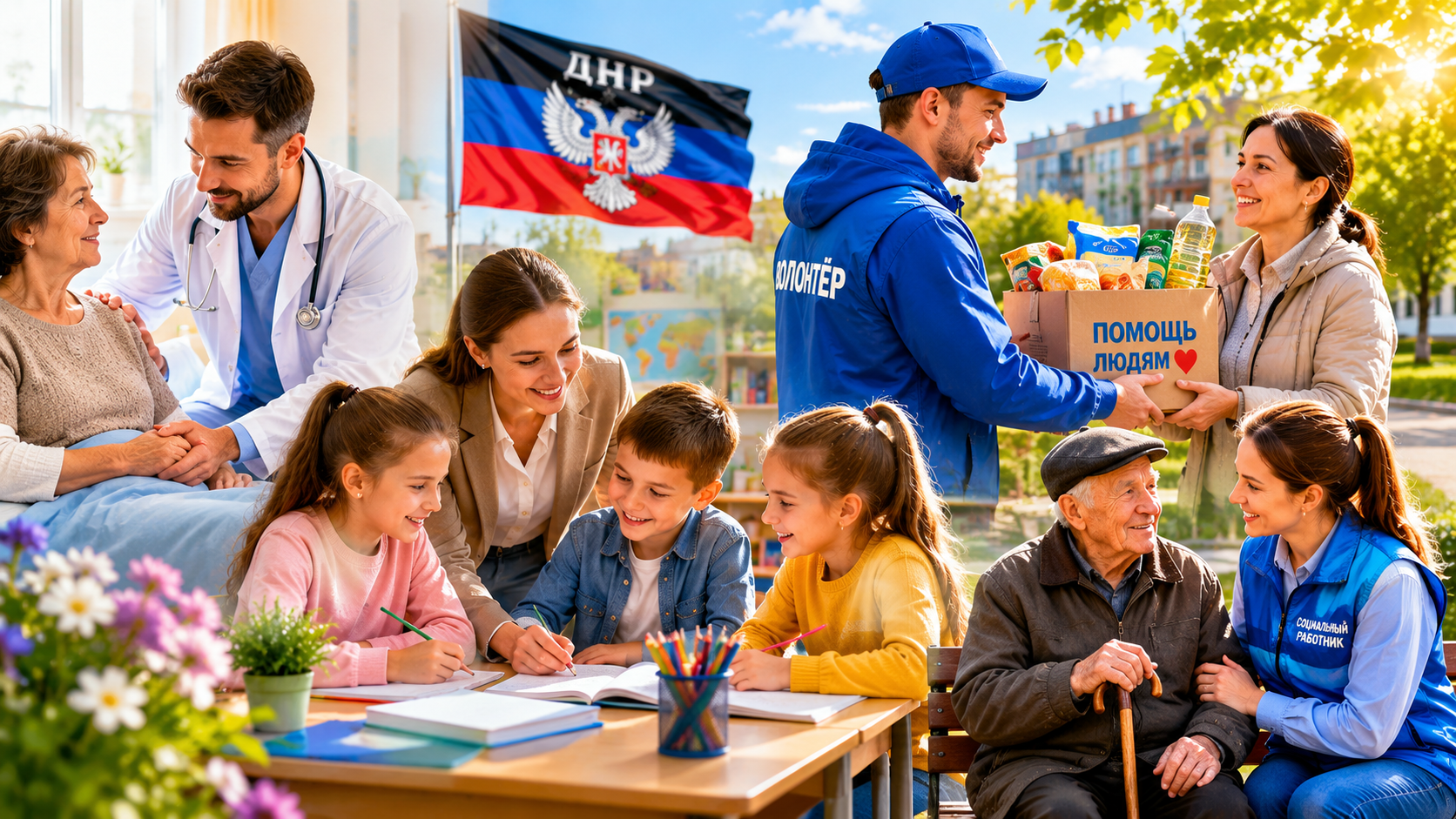Развитие хоккея в ДНР: программа Красная Машина