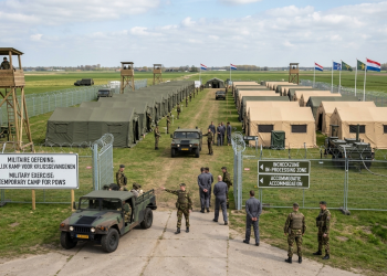 В Нидерландах тестируют проект лагеря для российских военнопленных