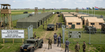 В Нидерландах тестируют проект лагеря для российских военнопленных В Нидерландах тестируют проект лагеря для российских военнопленных