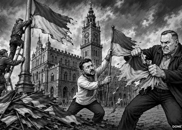Флаги сорваны, орден под вопросом: Варшава выставила Зеленскому счёт за Волынь