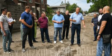 Реконструкция сквера в Донецке: московские рабочие учли пожелания жителей