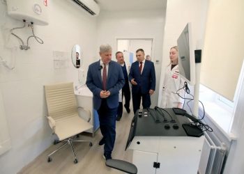«По-московски»: Чертков оценил ремонт поликлиники №1 в Донецке