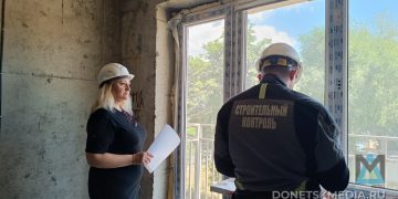 Российский стандарт: восстановление девятиэтажки в Мариуполе выполнено на 65%