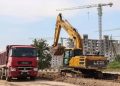 В новом жилом районе Луганска начали строить дороги