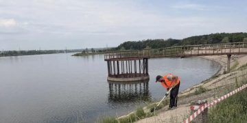 Жителям ДНР запретили выход на дамбу из-за начавшихся масштабных работ на Донецком море