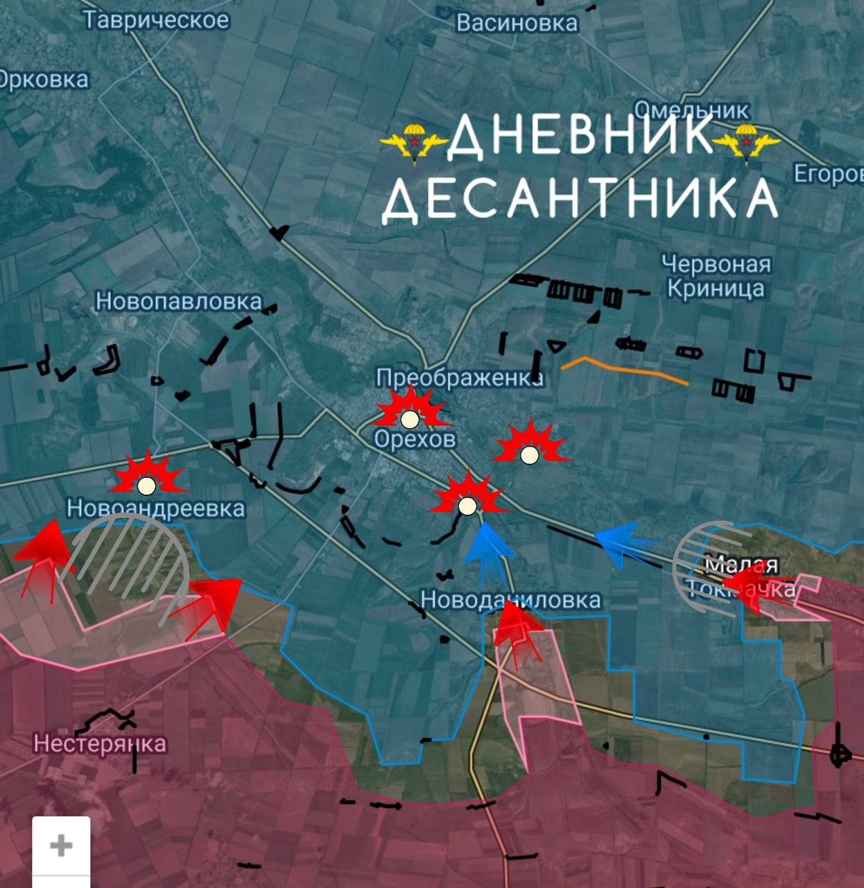 Освобождение Пискуновки, рассечение Славянско-Краматорской агломерации и выход к окраинам Доброполья. Карта СВО на 3 июля