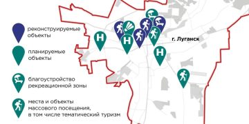Пятизвездочные отели, арт-кластер и набережная: Для Луганска разработали грандиозный урбанистический проект