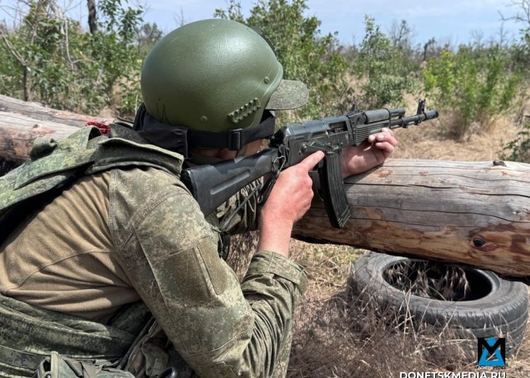 Группировка войск «Центр» оказывает давление на противника в районе Белицкого