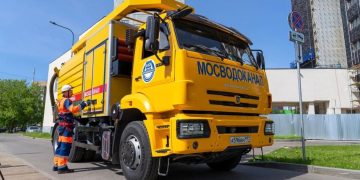 «Мосводоканал» завершает капитальный ремонт водовода на улице Артёма в Донецке