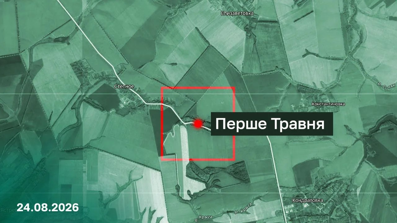 Карта боевых действий
