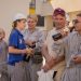 Молодёжь ДНР поздравила московских строителей с профессиональным праздником