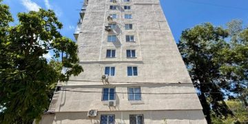 В Мариуполе завершён ремонт дома на улице Карла Либкнехта
