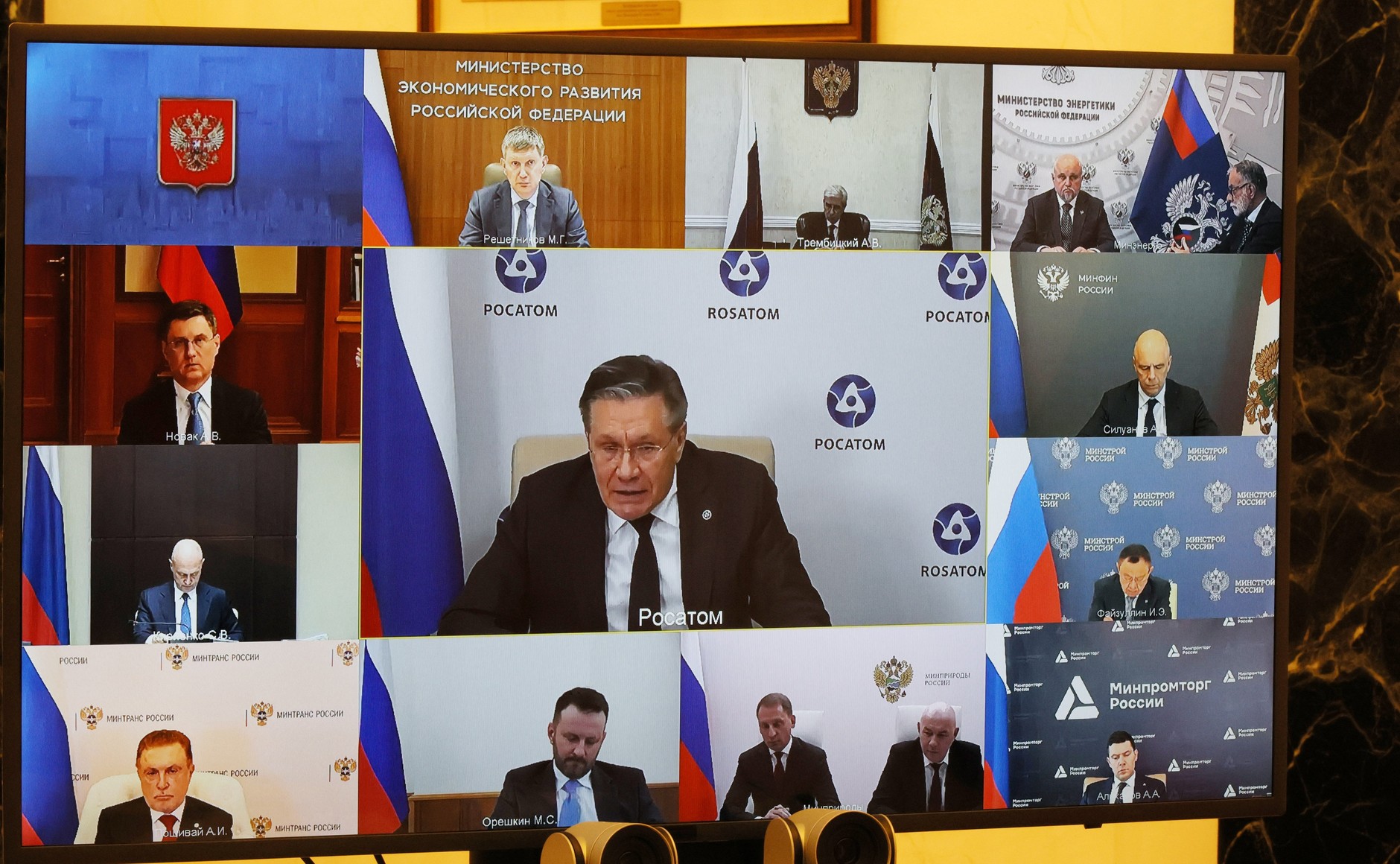 Карта размещения новых атомных энергоблоков в России