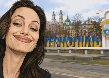 Очередной пиар: Анджелина Джоли снова прибыла на Украину