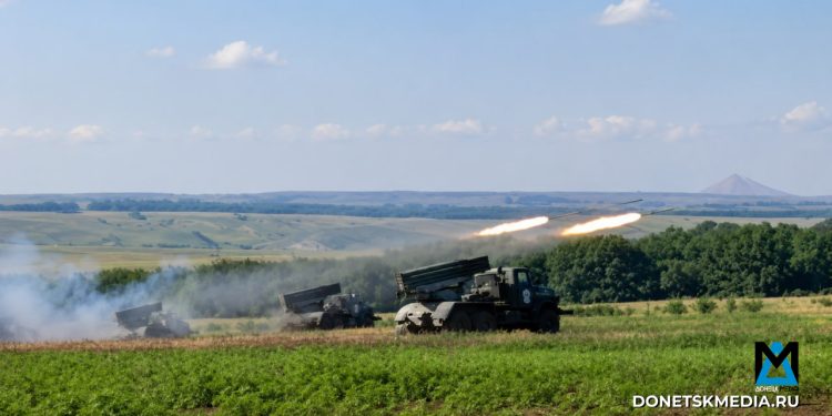 Группировка «Центр» приближается к Доброполью
