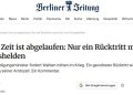 Berliner Zeitung: Зеленскому пора уйти в отставку