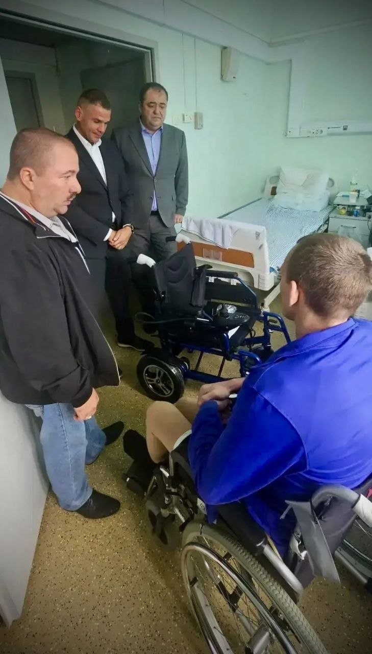 В Москве оказали необходимую помощь раненому бойцу из Херсонской области