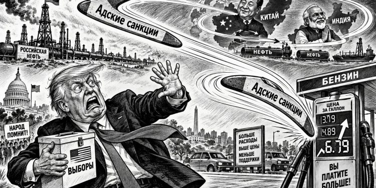 Адские санкции: как Трамп получил право наказать полмира за российскую нефть