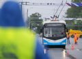 Троллейбусы в Макеевке вернулись на маршруты после ремонта сети Троллейбусы в Макеевке вернулись на маршруты после ремонта сети