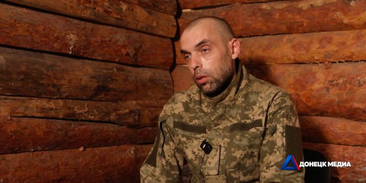 Пленный 152-й бригады ВСУ рассказал о приказе оставаться в горящем укрытии