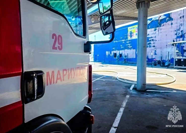 Четыре дрона задействовали при атаке на «Галактику» в Мариуполе