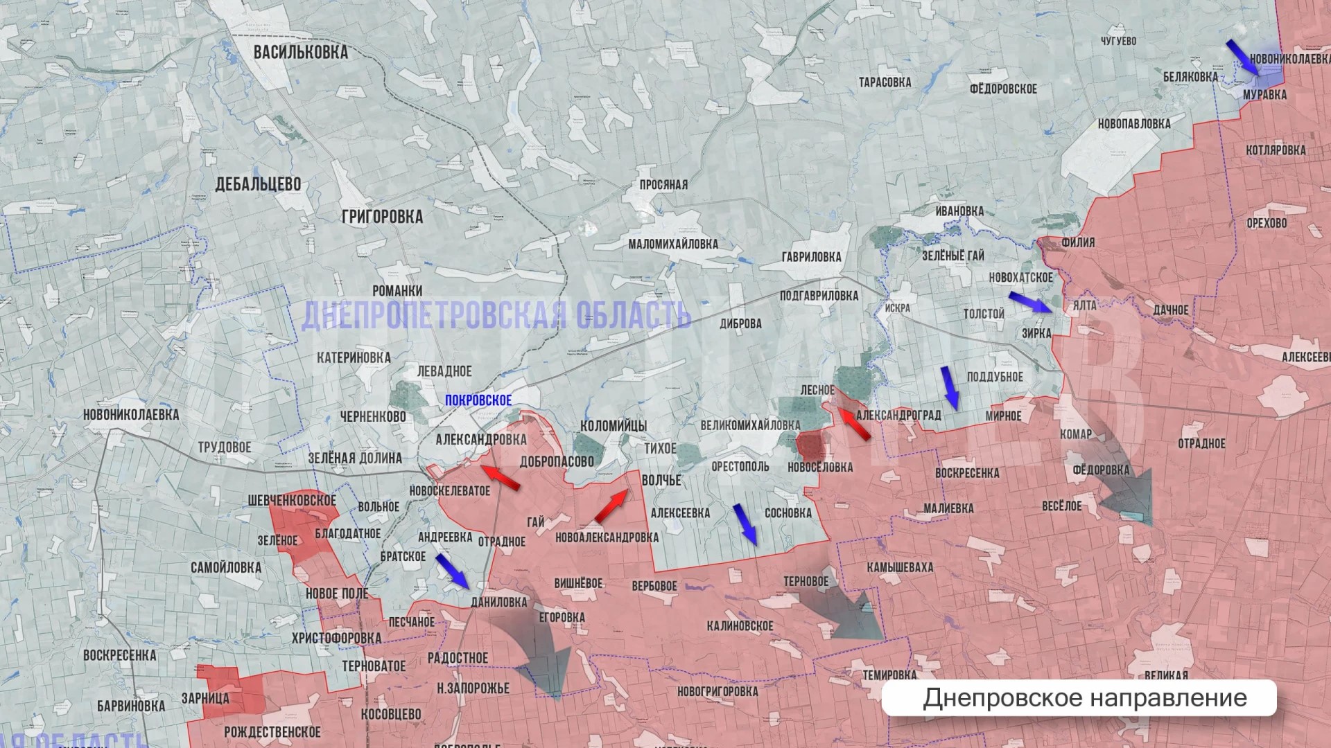 Гоптовка и Зарубинка освобождены, Ольховатка в полуокружении, ДРГ ВС РФ на окраинах Дружковки. Карта СВО на 11 сентября