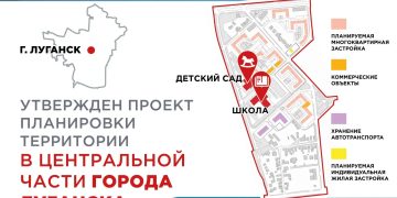 В центре Луганска снесут 57 ветхих зданий и построят новый жилой квартал