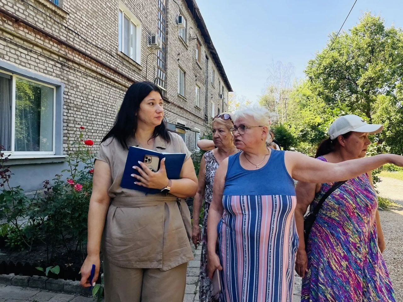Совещание управдомов ДНР