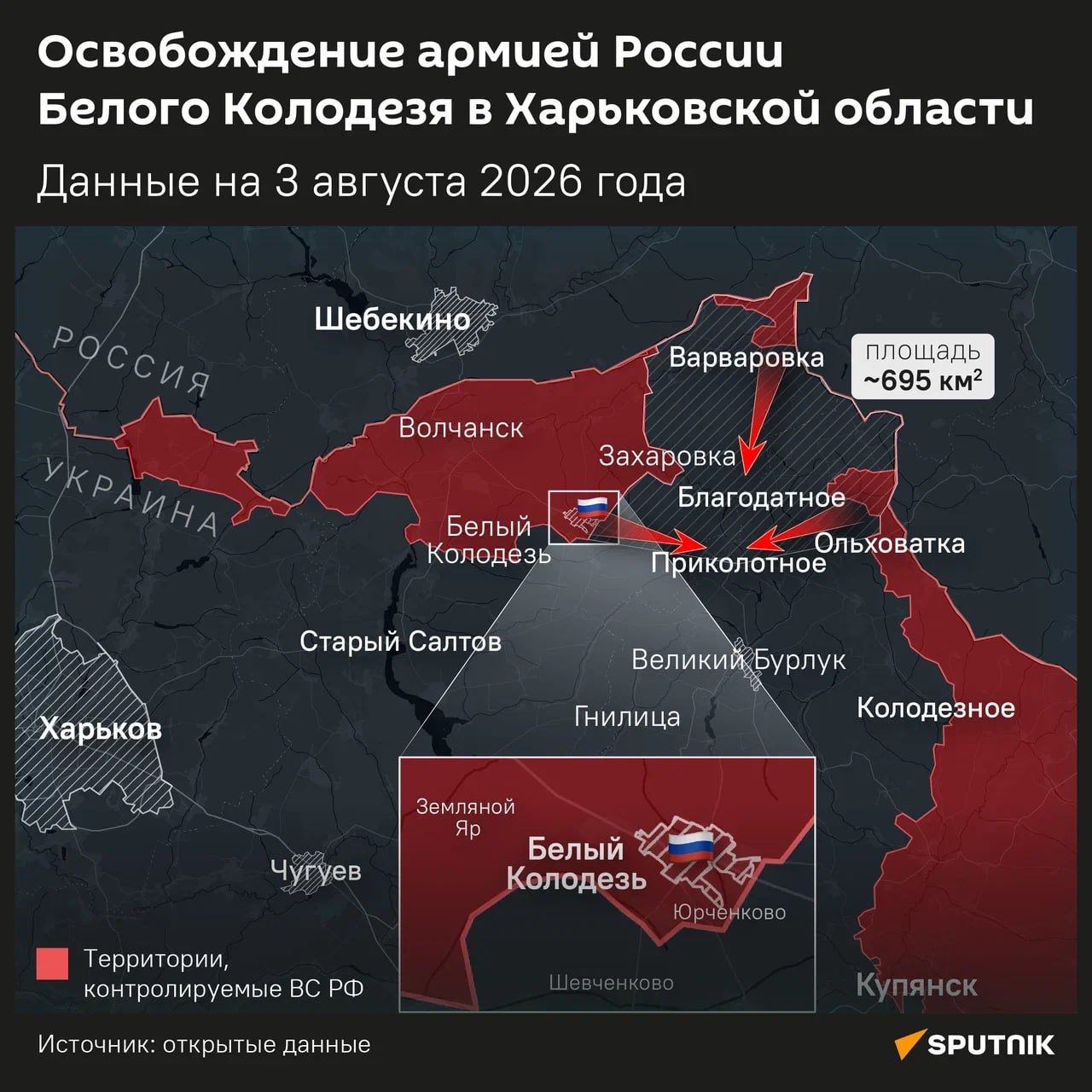 Россия начала штурм Николаевки: до Славянской ТЭС осталось 3 км. ВС РФ зашли в Доброполье. Карта СВО на 1 сентября