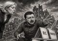 Ле Пен призвала прекратить финансовую помощь Украине из-за проблем бюджета Франции