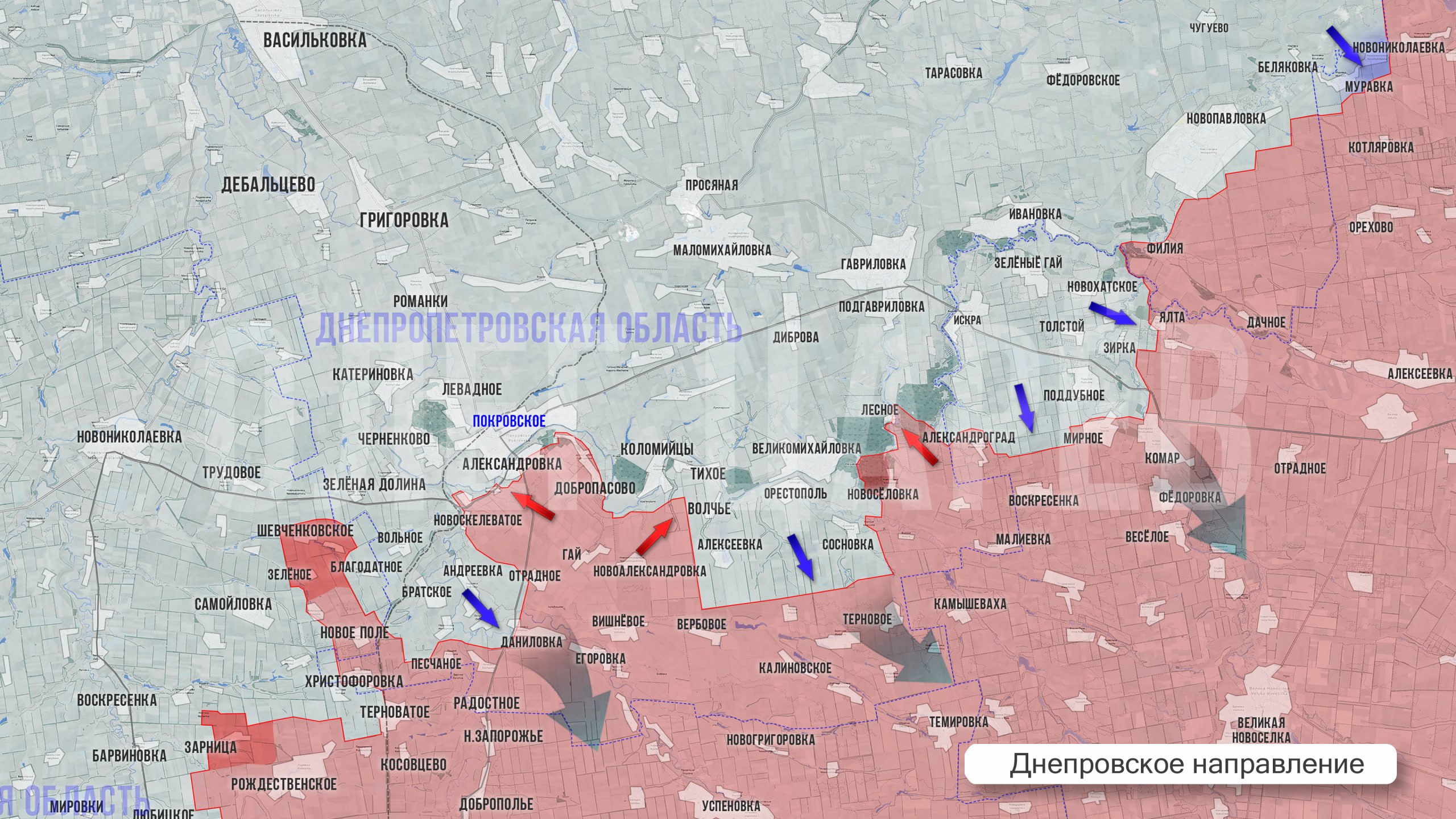 Россия начала штурм Николаевки: до Славянской ТЭС осталось 3 км. ВС РФ зашли в Доброполье. Карта СВО на 1 сентября