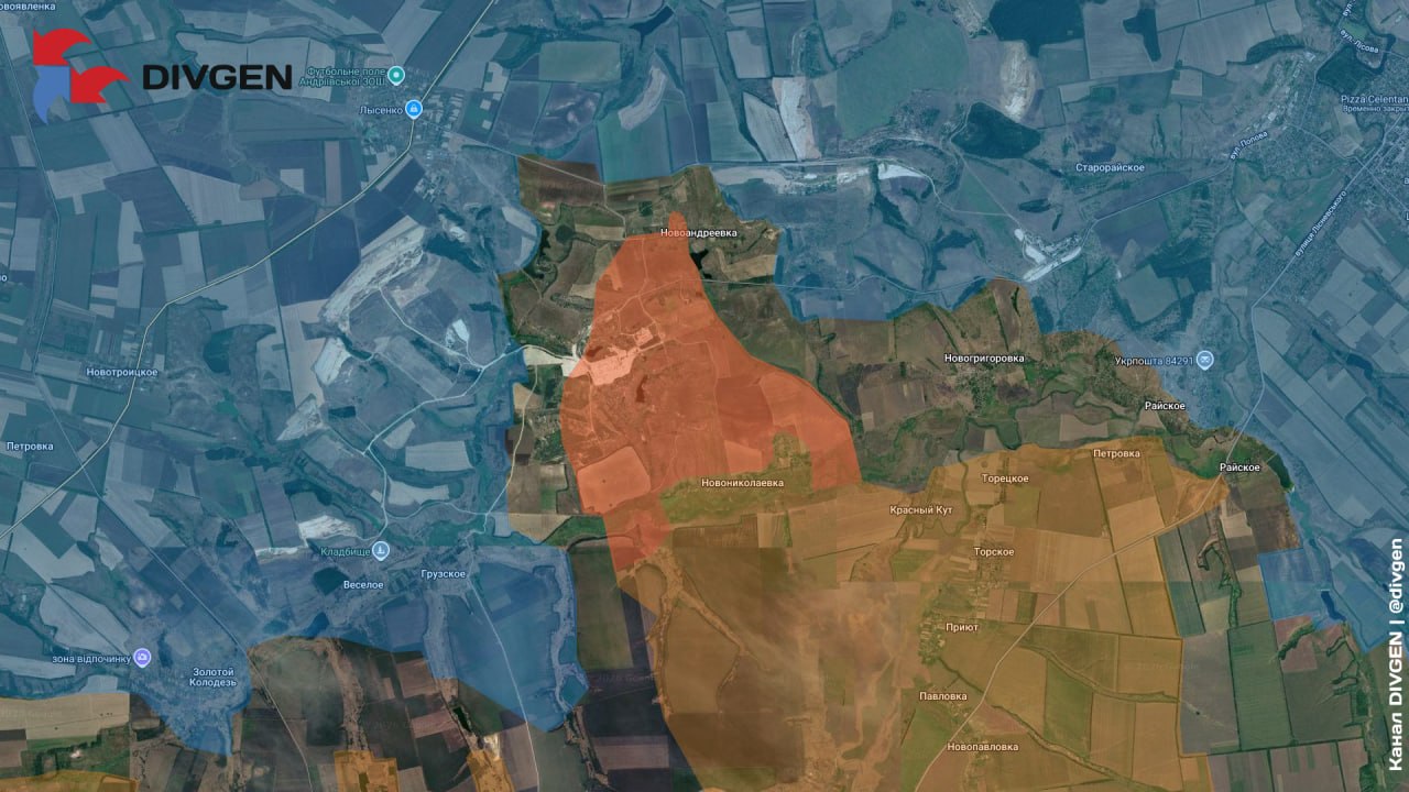 Россия начала штурм Николаевки: до Славянской ТЭС осталось 3 км. ВС РФ зашли в Доброполье. Карта СВО на 1 сентября