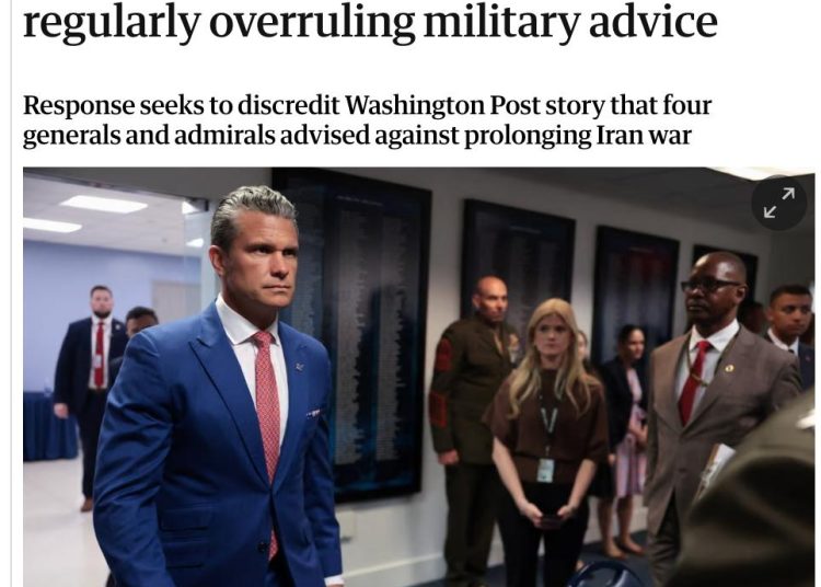 В США «бунт генералов» из-за продолжения войны с Ираном — The Guardian