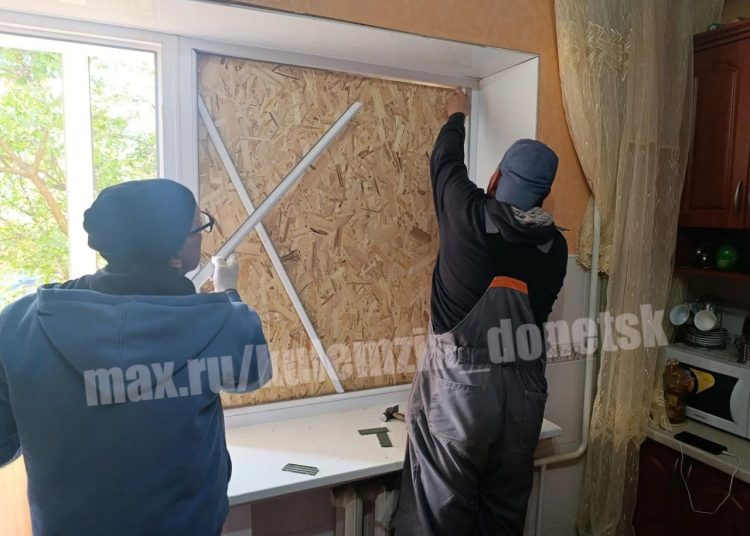 Москва быстро подключилась к восстановлению повреждённого дома в Буденновском районе Донецка