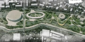Проект спортивного кластера на Кальмиусе победил в конкурсе «Моя река»