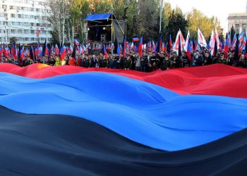 Пушилин: флаг ДНР стал символом борьбы жителей за право решать свою судьбу