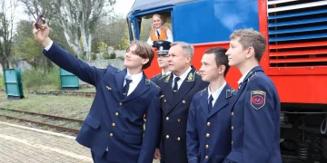 На Донецкой детской железной дороге завершился 54-й сезон практики